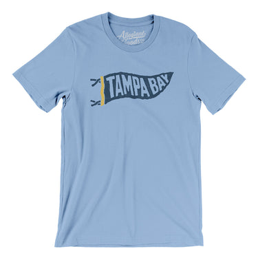Tampa Bay Pennant Men/Unisex T-Shirt-Allegiant Goods Co. Vintage Sports Apparel