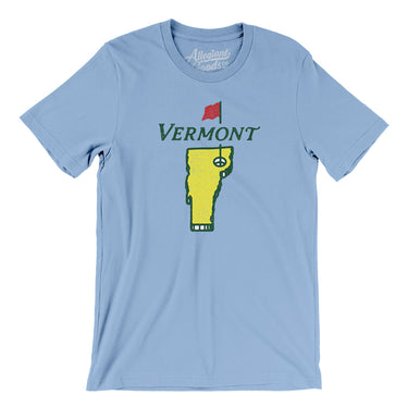 Vermont Golf Men/Unisex T-Shirt-Allegiant Goods Co. Vintage Sports Apparel