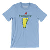 Vermont Golf Men/Unisex T-Shirt-Baby Blue-Allegiant Goods Co. Vintage Sports Apparel