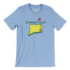 Connecticut Golf Men/Unisex T-Shirt-Baby Blue-Allegiant Goods Co. Vintage Sports Apparel