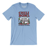Chili Bowl Men/Unisex T-Shirt-Baby Blue-Allegiant Goods Co. Vintage Sports Apparel