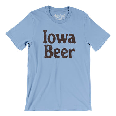 Iowa Beer Men/Unisex T-Shirt-Allegiant Goods Co. Vintage Sports Apparel