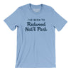 I've Been To Redwood National Park Men/Unisex T-Shirt-Baby Blue-Allegiant Goods Co. Vintage Sports Apparel