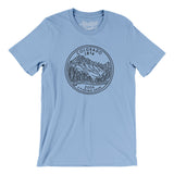 Colorado State Quarter Men/Unisex T-Shirt-Allegiant Goods Co. Vintage Sports Apparel