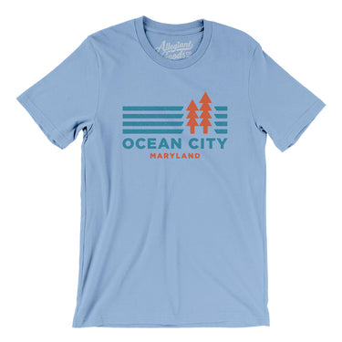 Ocean City Maryland in Baby Blue Color