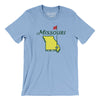 Missouri Golf Men/Unisex T-Shirt-Baby Blue-Allegiant Goods Co. Vintage Sports Apparel