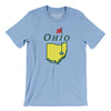Ohio Golf Men/Unisex T-Shirt-Baby Blue-Allegiant Goods Co. Vintage Sports Apparel