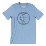 Wyoming State Quarter Men/Unisex T-Shirt-Allegiant Goods Co. Vintage Sports Apparel