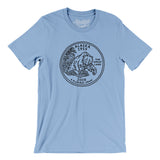 Alaska State Quarter Men/Unisex T-Shirt-Allegiant Goods Co. Vintage Sports Apparel