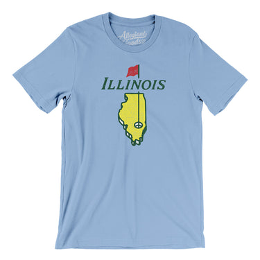 Illinois Golf Men/Unisex T-Shirt-Allegiant Goods Co. Vintage Sports Apparel