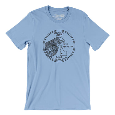 Idaho State Quarter Men/Unisex T-Shirt-Allegiant Goods Co. Vintage Sports Apparel