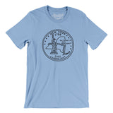 New York State Quarter Men/Unisex T-Shirt-Allegiant Goods Co. Vintage Sports Apparel