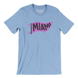 Miami Pennant Men/Unisex T-Shirt-Allegiant Goods Co. Vintage Sports Apparel