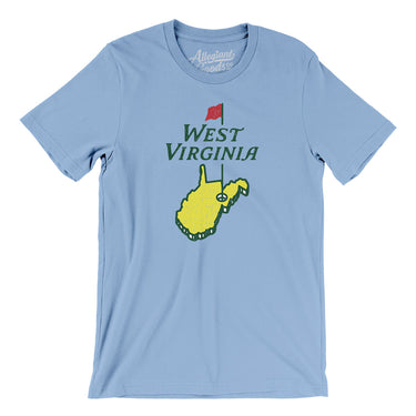 West Virginia Golf Men/Unisex T-Shirt-Allegiant Goods Co. Vintage Sports Apparel