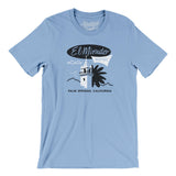 El Mirador Hotel Palm Springs Men/Unisex T-Shirt-Baby Blue-Allegiant Goods Co. Vintage Sports Apparel