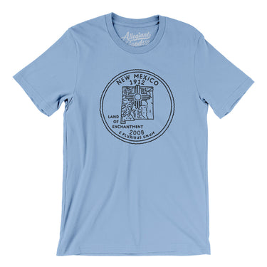 New Mexico State Quarter Men/Unisex T-Shirt-Allegiant Goods Co. Vintage Sports Apparel