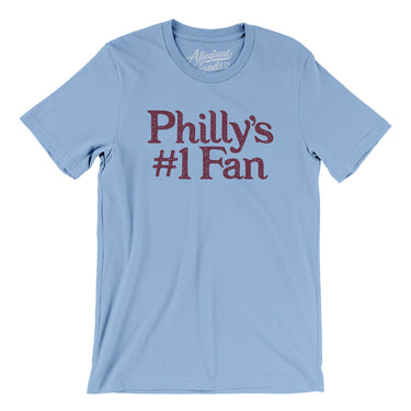 Philly's Number 1 Fan Men/Unisex T-Shirt-Allegiant Goods Co. Vintage Sports Apparel