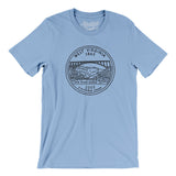 West Virginia State Quarter Men/Unisex T-Shirt-Allegiant Goods Co. Vintage Sports Apparel