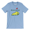 Kentucky Golf Men/Unisex T-Shirt-Baby Blue-Allegiant Goods Co. Vintage Sports Apparel