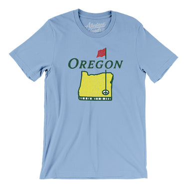 Oregon Golf Men/Unisex T-Shirt-Allegiant Goods Co. Vintage Sports Apparel
