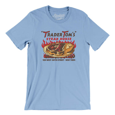 Trader Tom's Steak House New York in Baby Blue Color