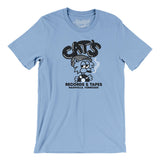 Cat's Records and Tapes in Baby Blue Color