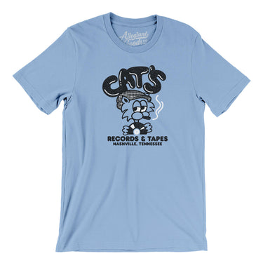 Cat's Records and Tapes in Baby Blue Color