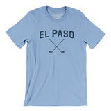El Paso Golf Men/Unisex T-Shirt-Baby Blue-Allegiant Goods Co. Vintage Sports Apparel