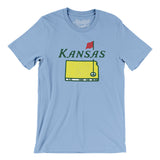 Kansas Golf Men/Unisex T-Shirt-Allegiant Goods Co. Vintage Sports Apparel