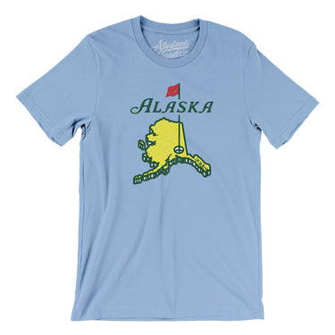 Alaska Golf Men/Unisex T-Shirt-Allegiant Goods Co. Vintage Sports Apparel
