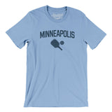 Minneapolis Pickleball Men/Unisex T-Shirt-Baby Blue-Allegiant Goods Co. Vintage Sports Apparel