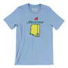 Arizona Golf Men/Unisex T-Shirt-Baby Blue-Allegiant Goods Co. Vintage Sports Apparel