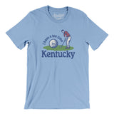 I Have A Tee Time In Kentucky Men/Unisex T-Shirt-Baby Blue-Allegiant Goods Co. Vintage Sports Apparel
