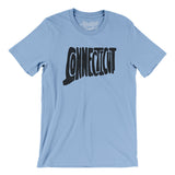 Connecticut State Shape Text Men/Unisex T-Shirt-Allegiant Goods Co. Vintage Sports Apparel