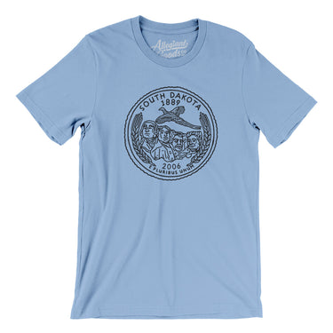 South Dakota State Quarter Men/Unisex T-Shirt-Allegiant Goods Co. Vintage Sports Apparel