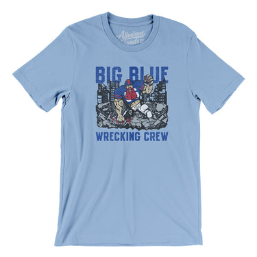 Big Blue Wrecking Crew Men/Unisex T-Shirt-Allegiant Goods Co. Vintage Sports Apparel