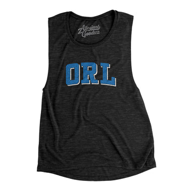 Orl Varsity Women's Flowey Scoopneck Muscle Tank-Allegiant Goods Co. Vintage Sports Apparel