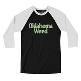 Oklahoma Weed Men/Unisex Raglan 3/4 Sleeve T-Shirt-Allegiant Goods Co. Vintage Sports Apparel