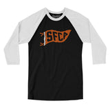 Sfca Pennant Men/Unisex Raglan 3/4 Sleeve T-Shirt-Allegiant Goods Co. Vintage Sports Apparel