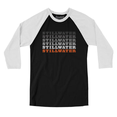 Stillwater Repeat Men/Unisex Raglan 3/4 Sleeve T-Shirt-Allegiant Goods Co. Vintage Sports Apparel