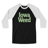 Iowa Weed Men/Unisex Raglan 3/4 Sleeve T-Shirt-Allegiant Goods Co. Vintage Sports Apparel