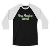 New Mexico Weed Men/Unisex Raglan 3/4 Sleeve T-Shirt-Allegiant Goods Co. Vintage Sports Apparel