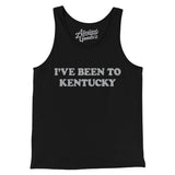 I've Been To Kentucky Men/Unisex Tank Top-Black-Allegiant Goods Co. Vintage Sports Apparel