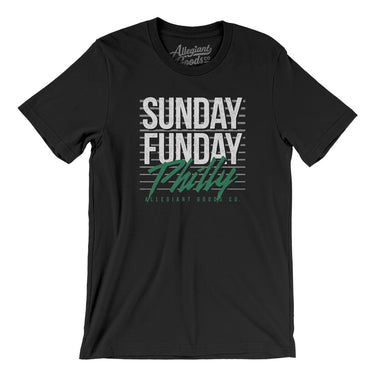 Sunday Funday Philly Men/Unisex T-Shirt-Allegiant Goods Co. Vintage Sports Apparel