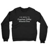 I've Been To Cuyahoga Valley National Park Midweight French Terry Crewneck Sweatshirt-Black-Allegiant Goods Co. Vintage Sports Apparel