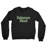Delaware Weed Midweight French Terry Crewneck Sweatshirt-Allegiant Goods Co. Vintage Sports Apparel