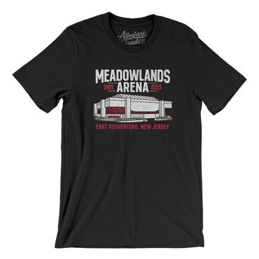 Meadowlands Arena Men/Unisex T-Shirt-Allegiant Goods Co. Vintage Sports Apparel