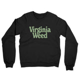 Virginia Weed Midweight French Terry Crewneck Sweatshirt-Allegiant Goods Co. Vintage Sports Apparel
