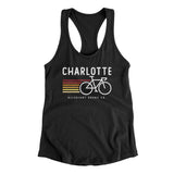 Charlotte Cycling Women's Racerback Tank-Allegiant Goods Co. Vintage Sports Apparel