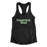 Connecticut Weed Women's Racerback Tank-Allegiant Goods Co. Vintage Sports Apparel
